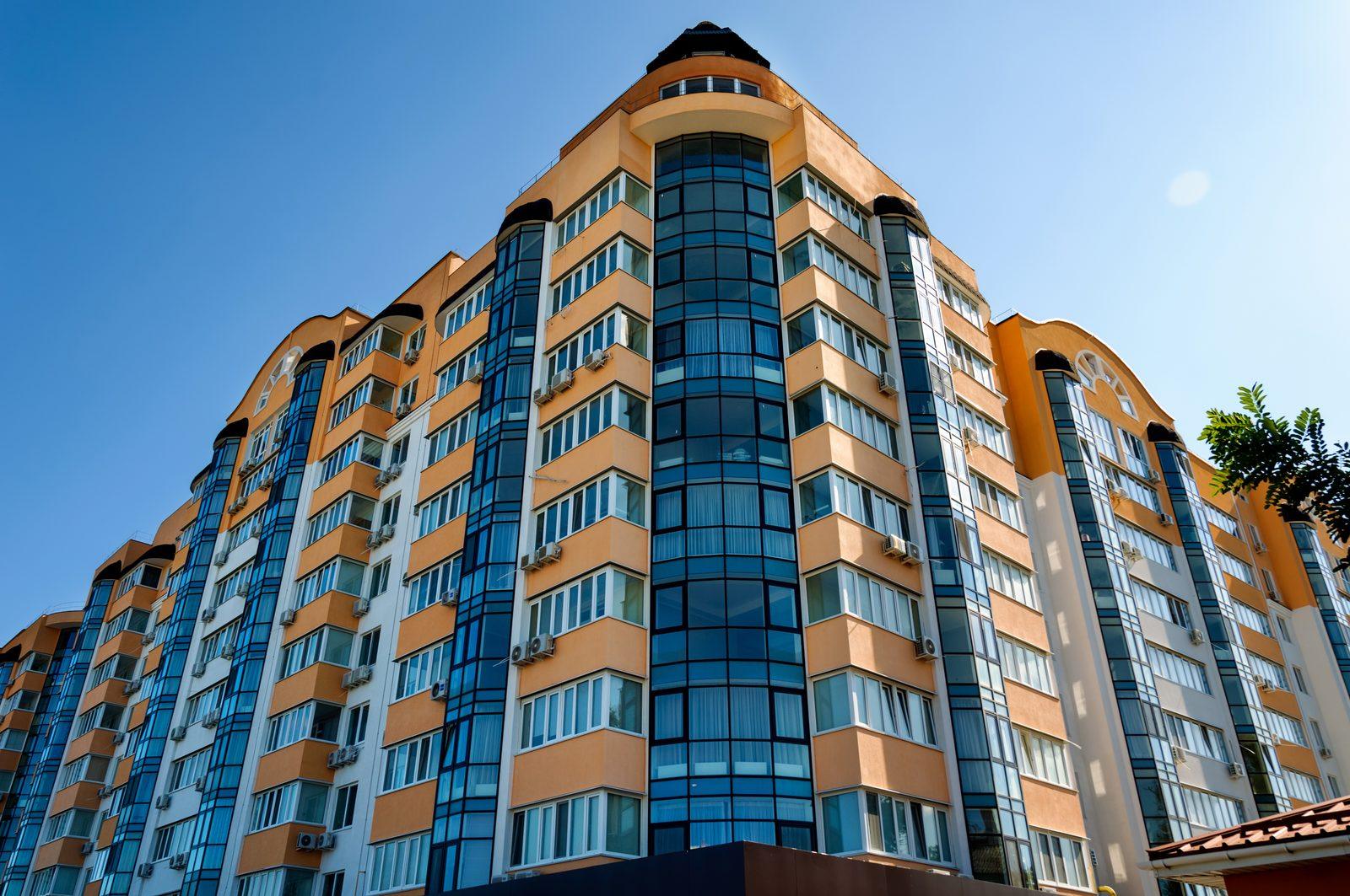 Apartment and condominium building